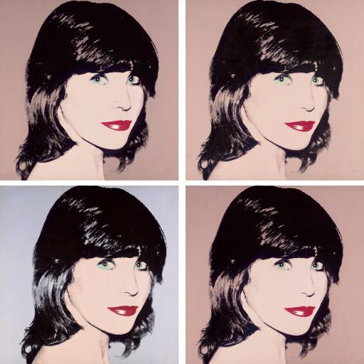 Andy Warhol — Портрет Марлен