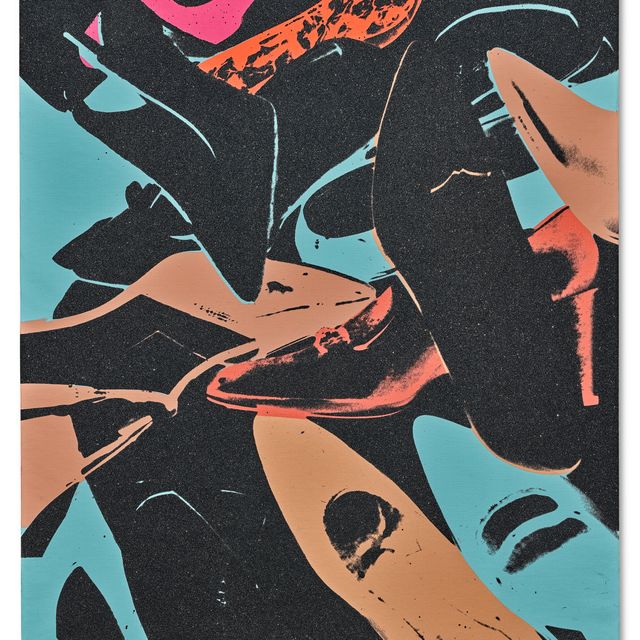 Andy Warhol — Туфли с алмазной пылью