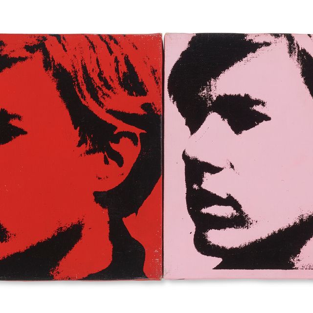 Andy Warhol — Автопортрет [Две работы]