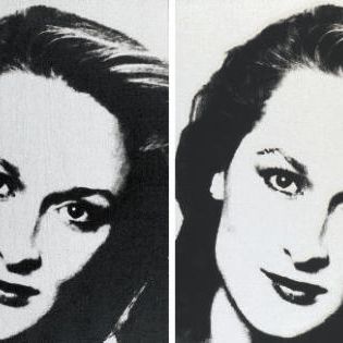 Andy Warhol — Мэрил Стрип