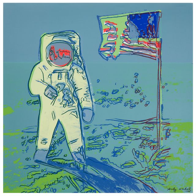 Andy Warhol — Лунная походка : один принт