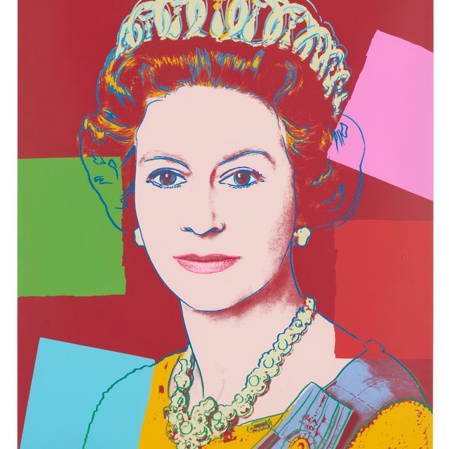 Andy Warhol — Королева Елизавета II, от: Reinging Queens (Королевское издание)