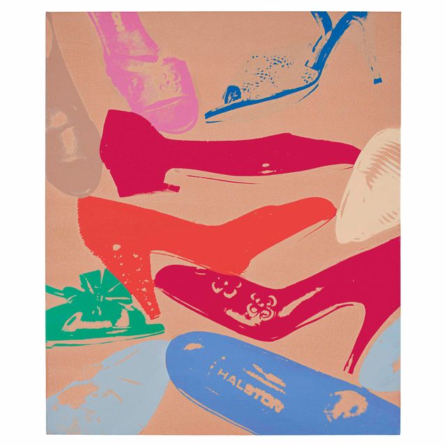 Andy Warhol — Туфли с алмазной пылью