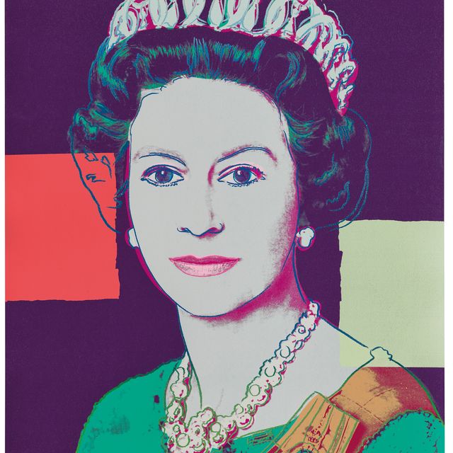 Andy Warhol — Королева Елизавета II, от: Reinging Queens (Королевское издание)