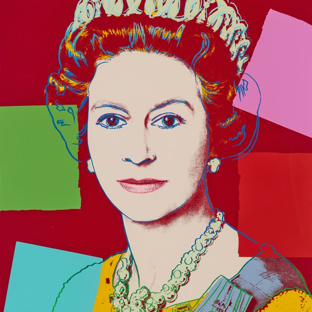 Andy Warhol — Королева Елизавета II, от: Правящие королевы