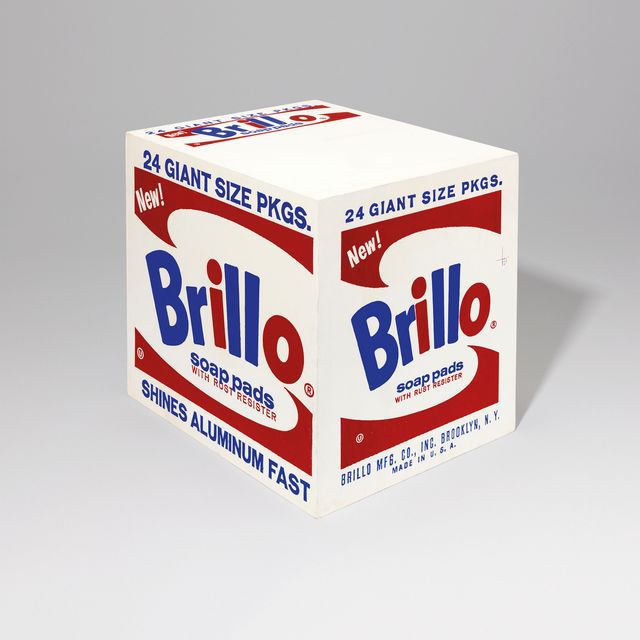 Andy Warhol — Коробка для мыльных подушечек Brillo