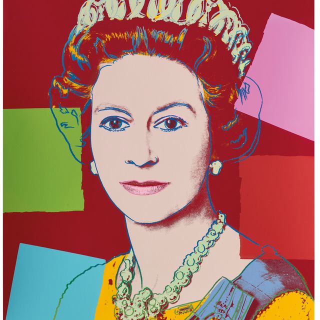 Andy Warhol — Королева Елизавета II, от: Reinging Queens (Королевское издание)