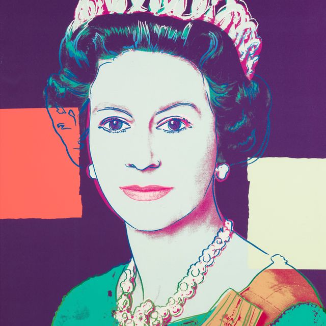 Andy Warhol — Королева Елизавета II, от: Reinging Queens (Королевское издание)