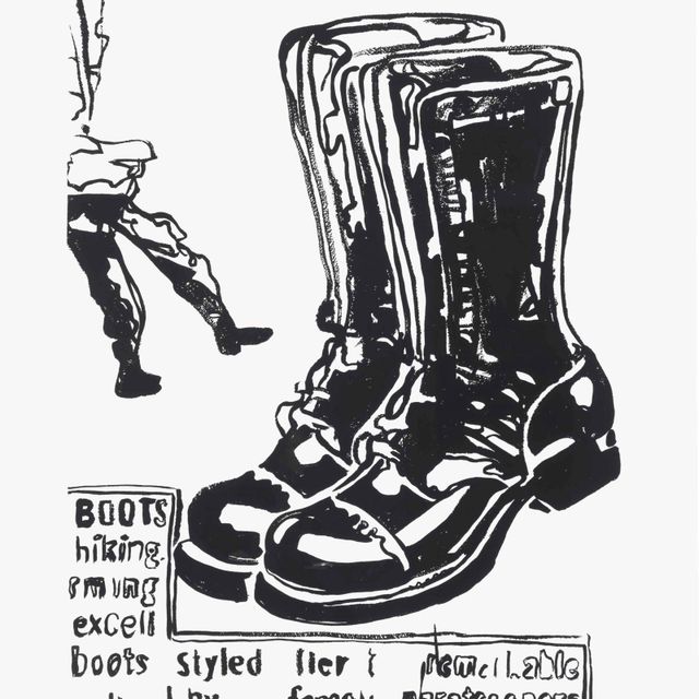 Andy Warhol — Ботинки десантника