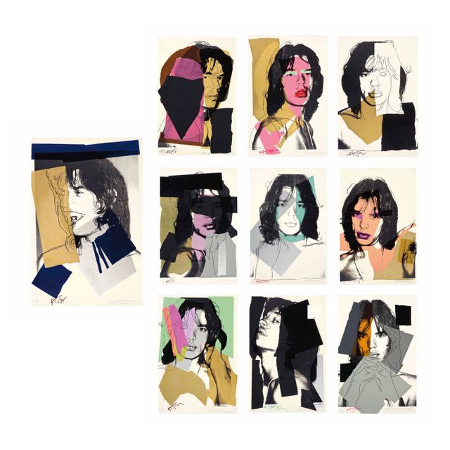 Andy Warhol — Мик Джаггер