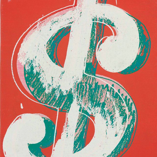 Andy Warhol — Знак доллара