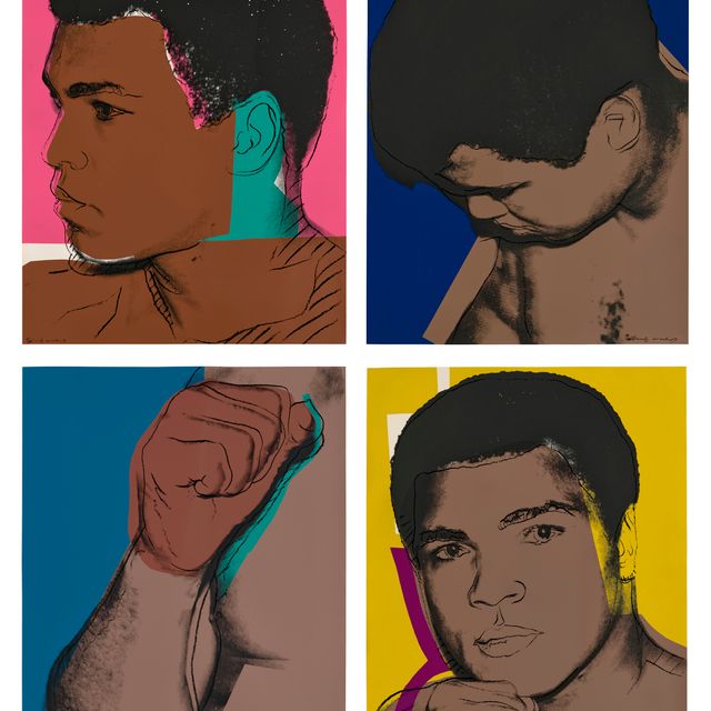 Andy Warhol — Мухаммед Али