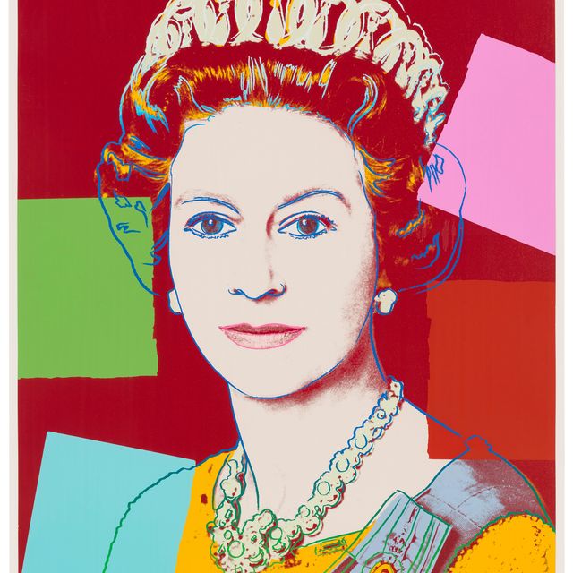 Andy Warhol — Королева Елизавета II, от: Правящие королевы