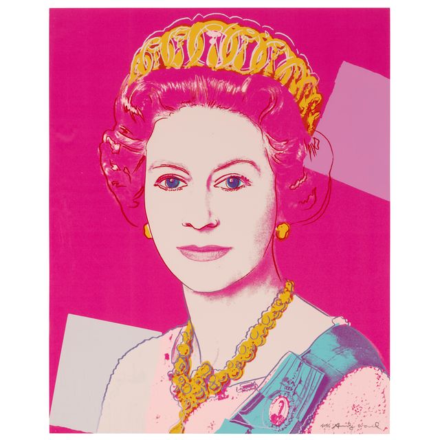 Andy Warhol — Королева Елизавета II, от правящих королев