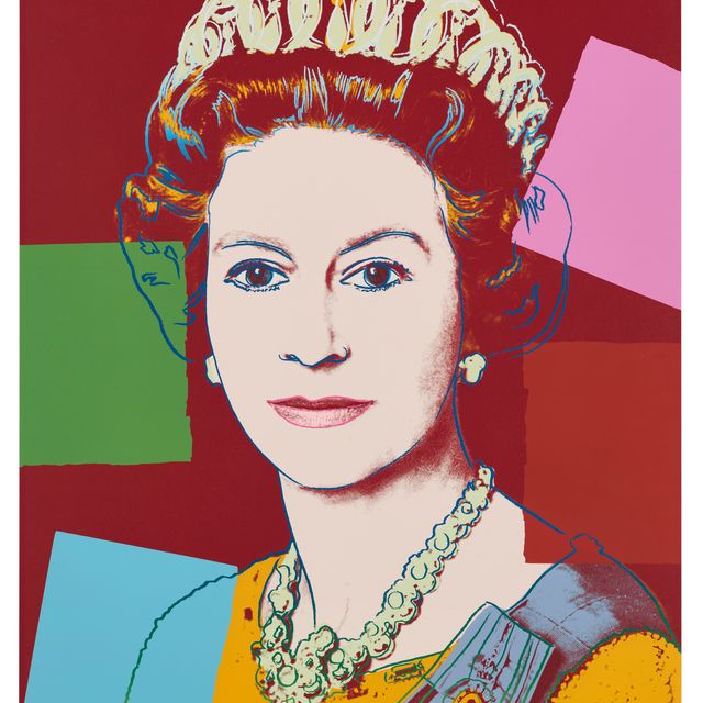 Andy Warhol — Королева Елизавета II, от: Правящие королевы