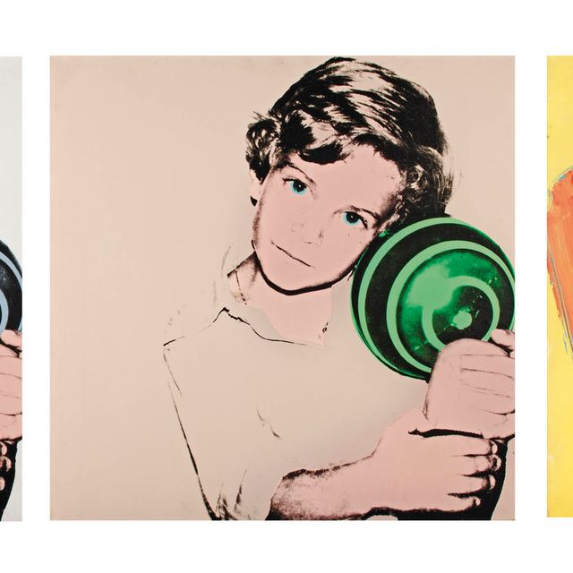 Andy Warhol — Энрико Карминати-младший (триптих)