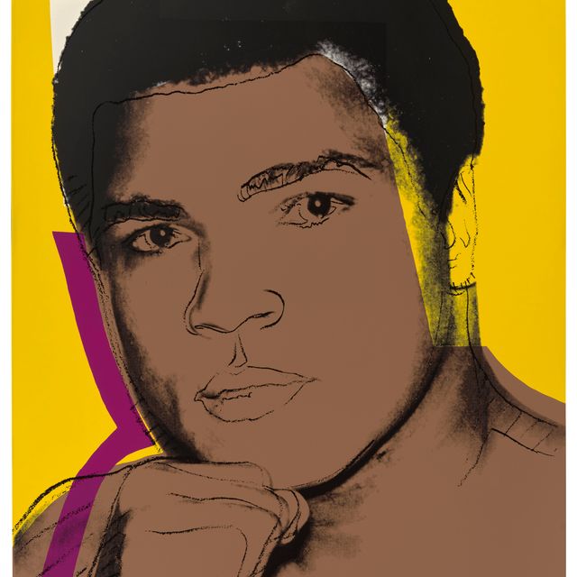Andy Warhol — Мухаммед Али: один отпечаток