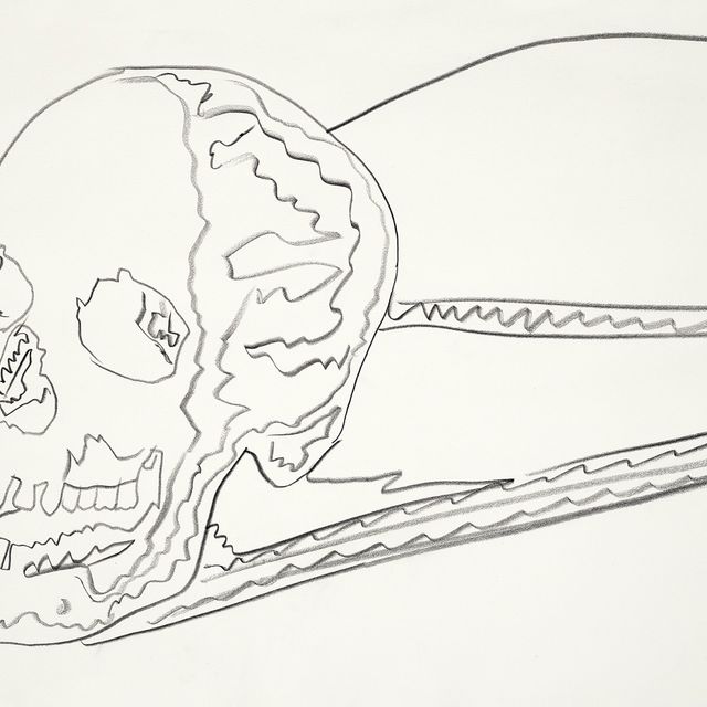 Andy Warhol — Череп