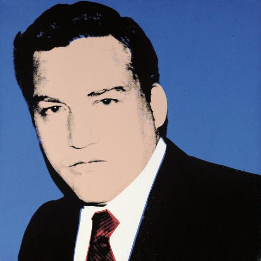 Andy Warhol — Портрет Конрада Блэка