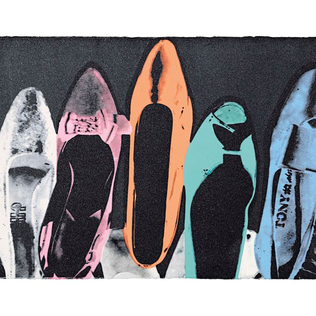 Andy Warhol — Туфли с алмазной пылью