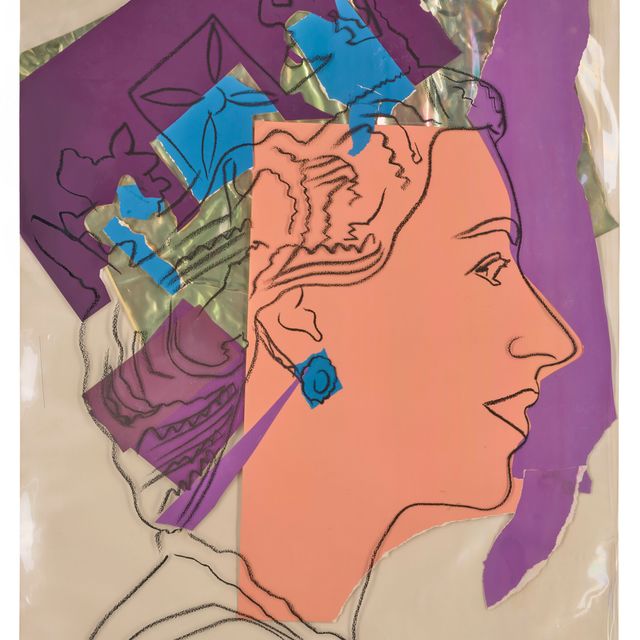 Andy Warhol — Королева Елизавета