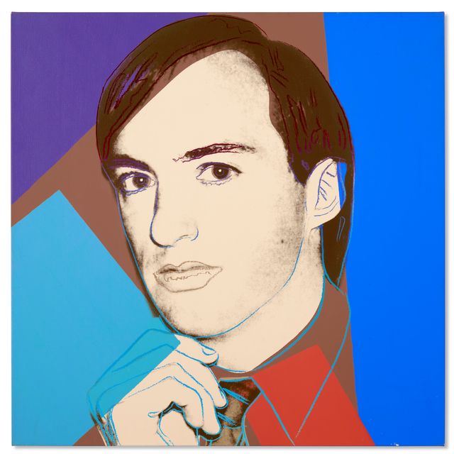 Andy Warhol — Портрет Джона Гулда