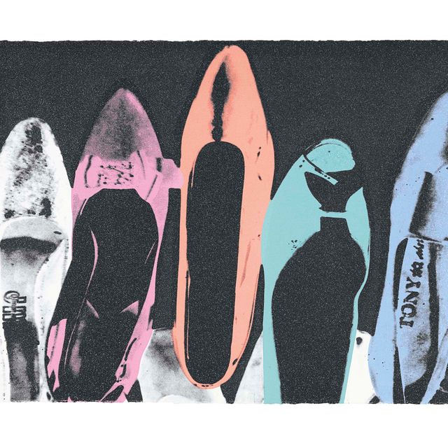 Andy Warhol — Туфли с алмазной пылью