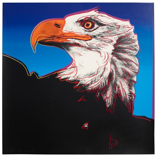Andy Warhol — Белоголовый орлан, относящийся к исчезающим видам