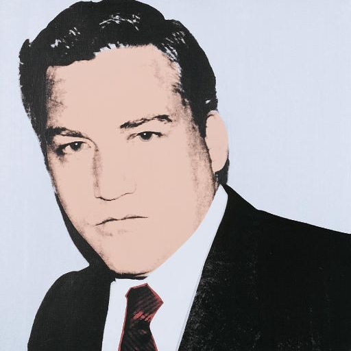 Andy Warhol — Портрет Конрада Блэка