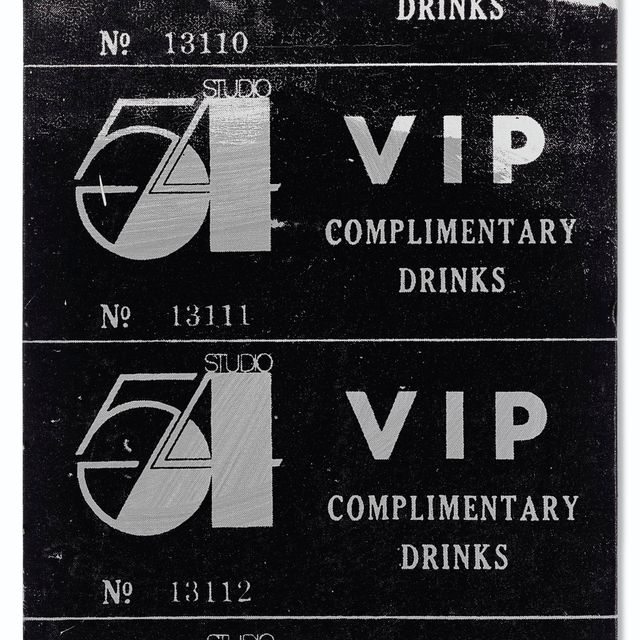 Andy Warhol — VIP-билет - Студия 54