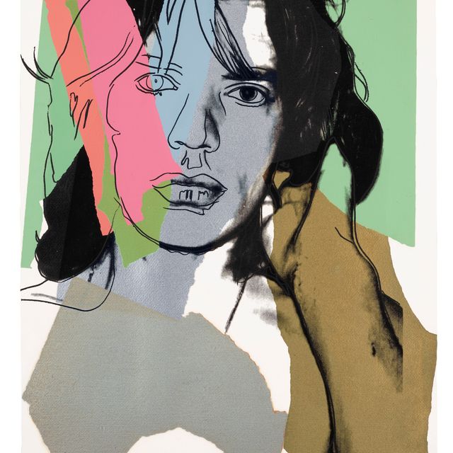 Andy Warhol — Мик Джаггер: один отпечаток