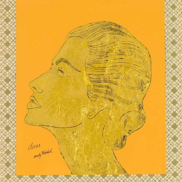 Andy Warhol — Диона (портрет Дионы Джеффи Кензер )