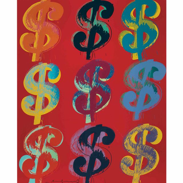 Andy Warhol — $ (9) : одна тарелка