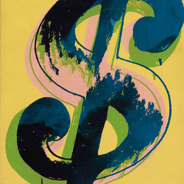 Andy Warhol — Знак доллара