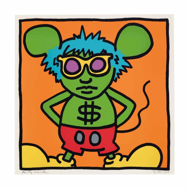 Andy Warhol — Энди Маус: одна тарелка