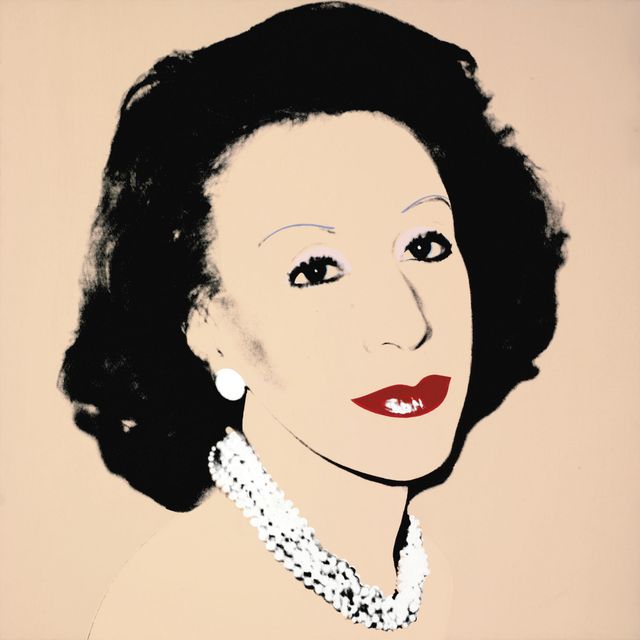 Andy Warhol — Портрет Инны Гинзбург