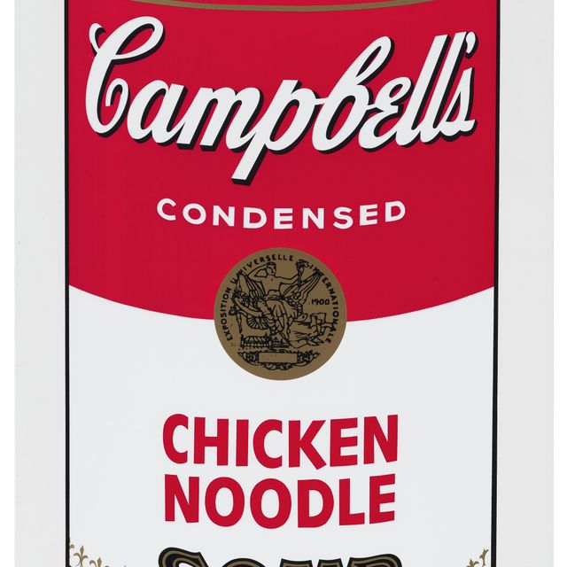 Andy Warhol — Куриный суп с лапшой от Campbell's Soup I