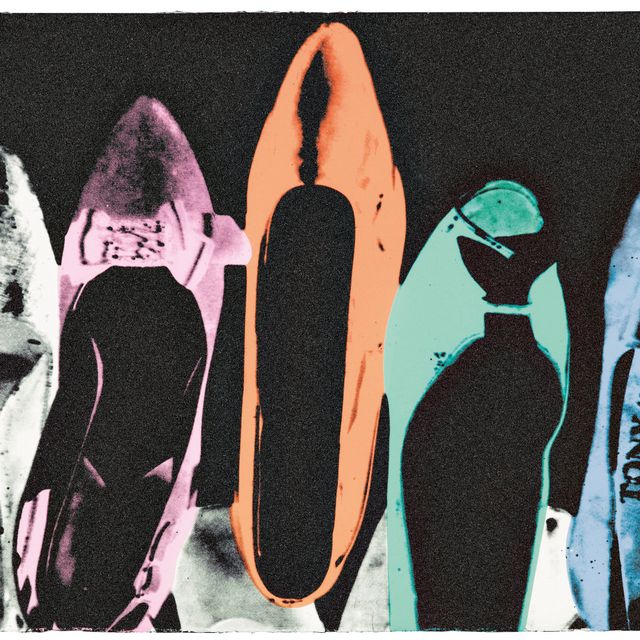 Andy Warhol — Туфли с алмазной пылью