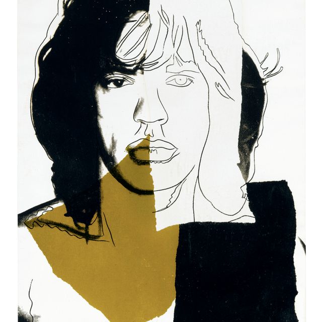 Andy Warhol — Мик Джаггер : один отпечаток