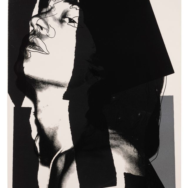 Andy Warhol — Мик Джаггер : один отпечаток