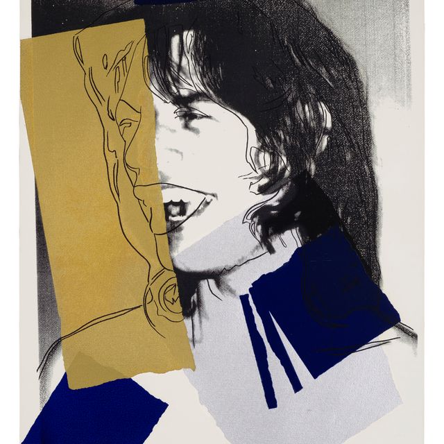 Andy Warhol — Мик Джаггер: один отпечаток