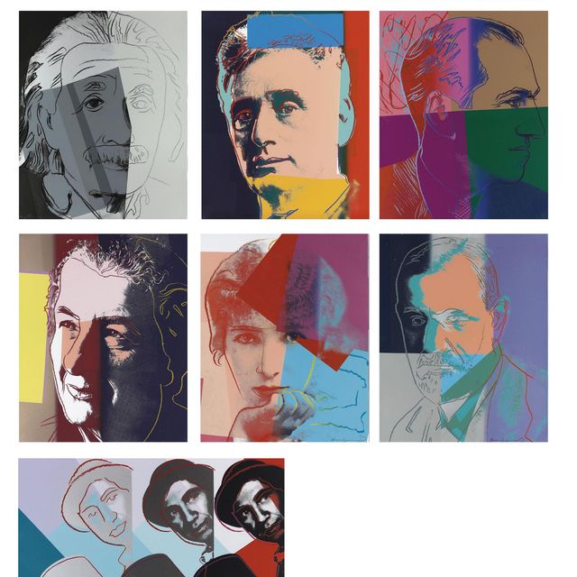 Andy Warhol — Десять портретов евреев двадцатого века (F. & S. II.226-235)