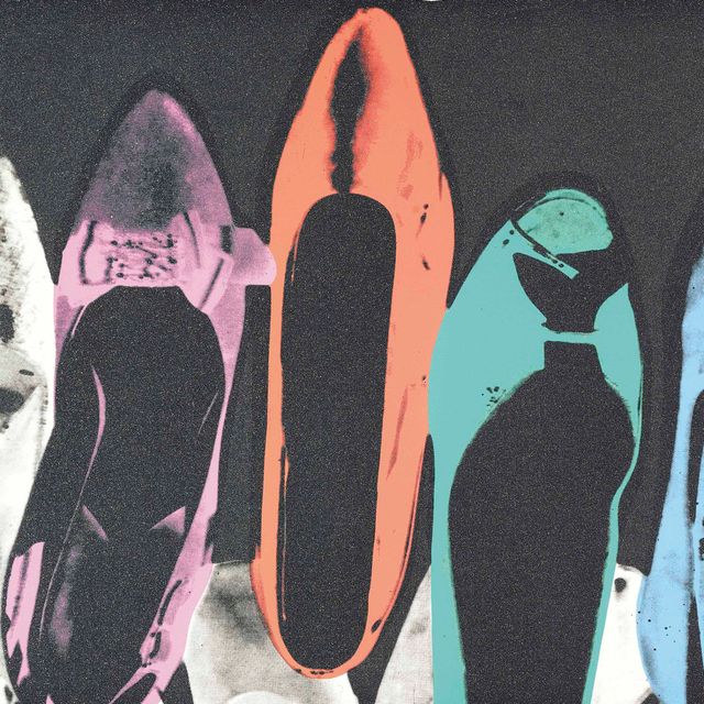 Andy Warhol — Туфли с алмазной пылью