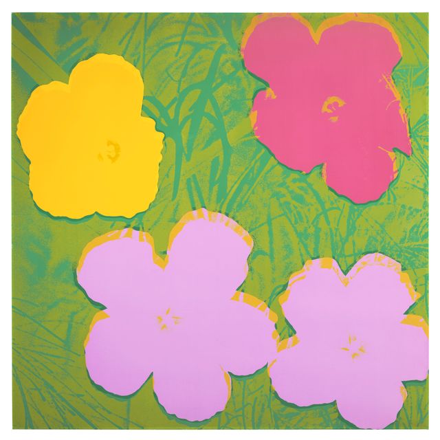 Andy Warhol — Цветы : один принт