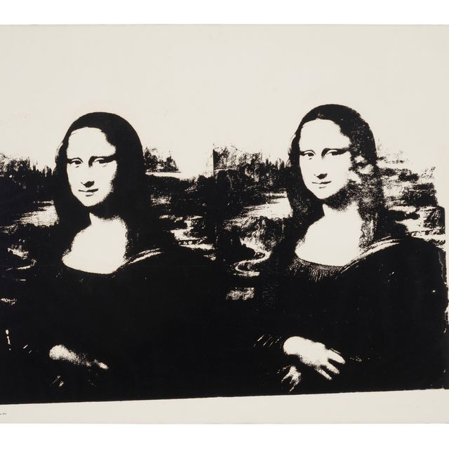 Andy Warhol — Двойная Мона Лиза