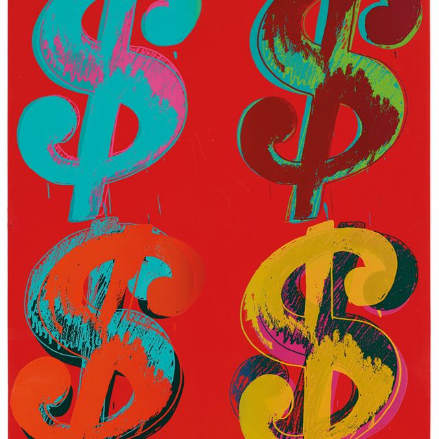 Andy Warhol — $ (4) : один отпечаток
