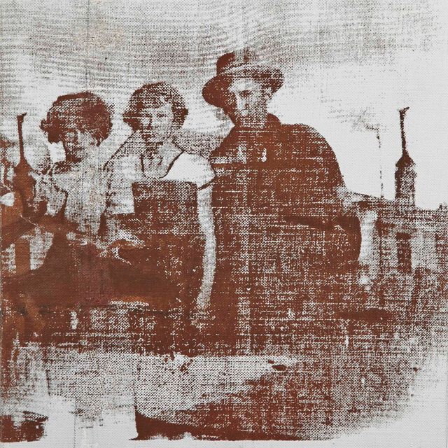 Andy Warhol — Семья Раушенбергов