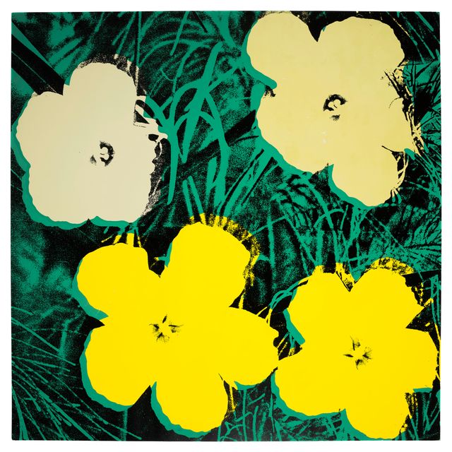 Andy Warhol — Цветы : один принт