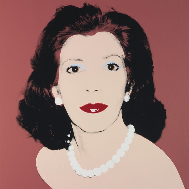 Andy Warhol — Портрет Эльзы Талайеро