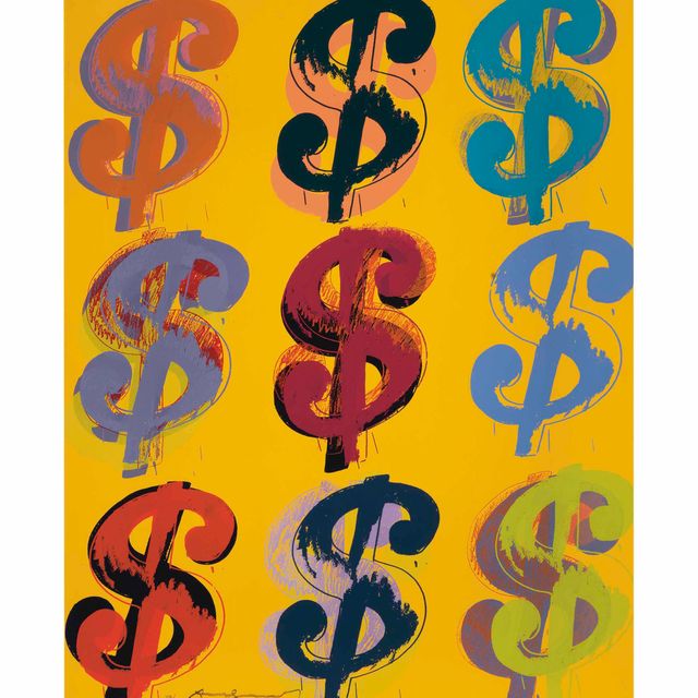 Andy Warhol — $ (9) : одна тарелка
